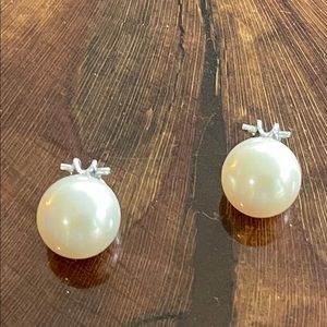Pearl Clip On Earrings